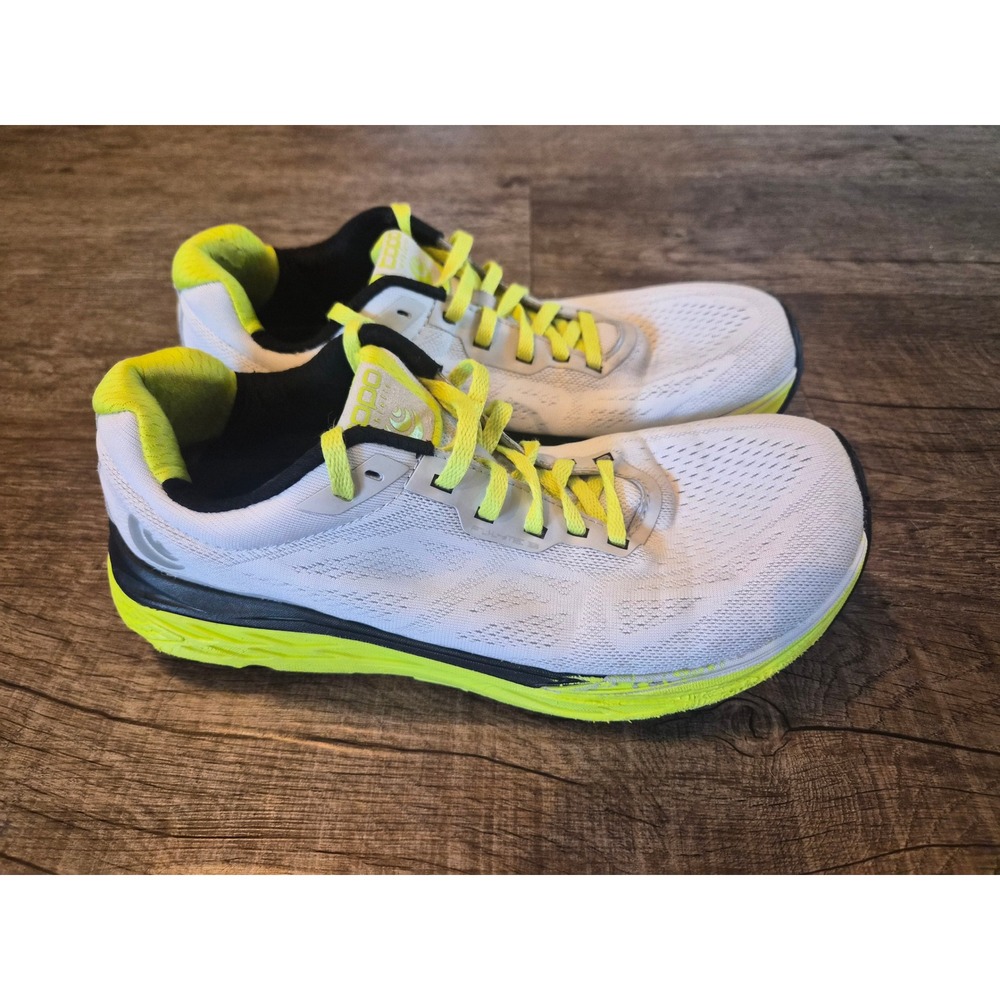 Topo Athletic Fli-Lyte 3 Silver Lime Mens 9.5 Road Running Shoes M-Fil-Lyte 3